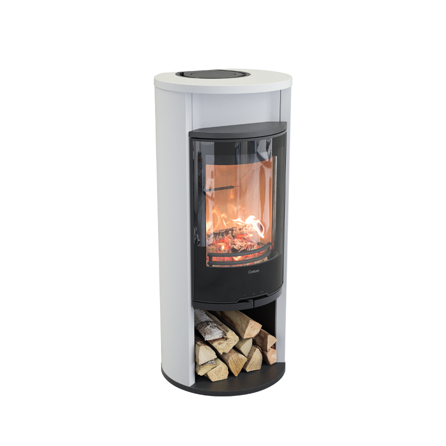 610G Style, white with warming shelf