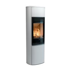 990G Style, blanc, plateau aluminium peint